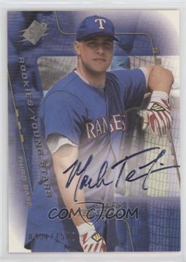 2001 SPx - [Base] #207 - Rookies/Young Stars Autograph - Mark Teixeira /1500