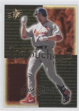 2001 SPx - Untouchable Talents #UT3 - Mark McGwire