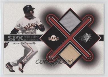 2001 SPx - Winning Materials #BB2 - Barry Bonds