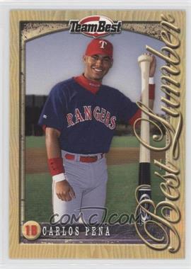 2001 Team Best Minor League - Best Lumber #9 - Carlos Pena