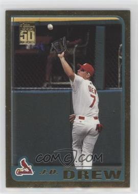 2001 Topps - [Base] - Gold #101 - J.D. Drew /2001