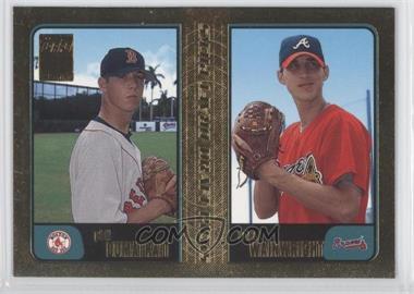 2001 Topps - [Base] - Gold #355 - Draft Picks - Phil Dumatrait, Adam Wainwright /2001