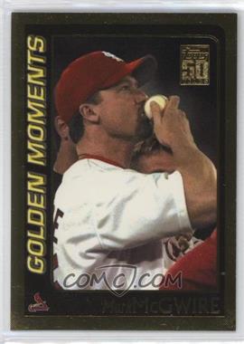 2001 Topps - [Base] - Gold #377 - Golden Moments - Mark McGwire /2001