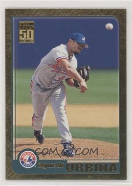 2001 Topps - [Base] - Gold #525 - Ugueth Urbina /2001 [EX to NM]