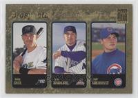 Prospects - Toby Hall, Rod Barajas, Jeff Goldbach [EX to NM] #/2,001