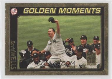 2001 Topps - [Base] - Gold #789 - Golden Moments - David Wells /2001