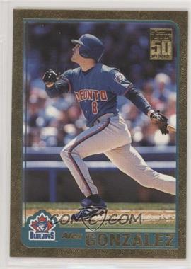 2001 Topps - [Base] - Gold #81 - Alex Gonzalez /2001