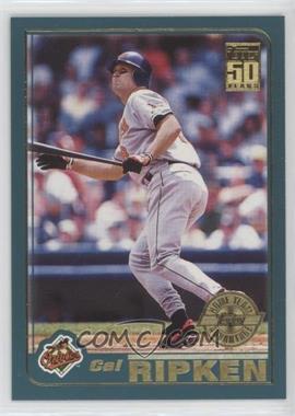 2001 Topps - [Base] - Home Team Advantage #1 - Cal Ripken