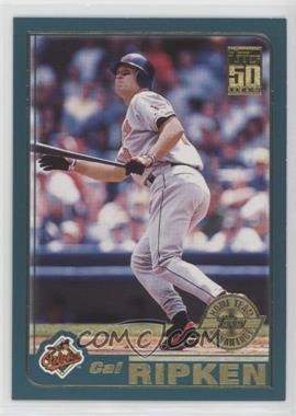 2001 Topps - [Base] - Home Team Advantage #1 - Cal Ripken