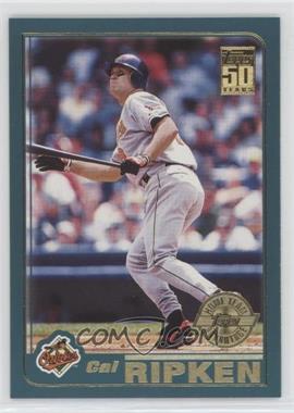 2001 Topps - [Base] - Home Team Advantage #1 - Cal Ripken