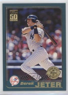 2001 Topps - [Base] - Home Team Advantage #100 - Derek Jeter