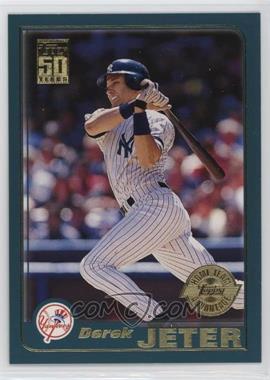 2001 Topps - [Base] - Home Team Advantage #100 - Derek Jeter