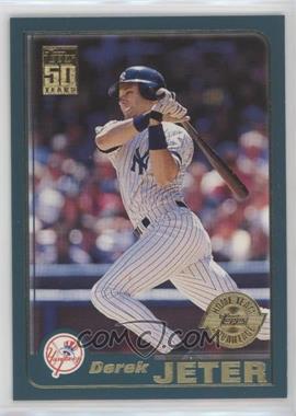 2001 Topps - [Base] - Home Team Advantage #100 - Derek Jeter