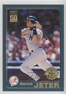 2001 Topps - [Base] - Home Team Advantage #100 - Derek Jeter