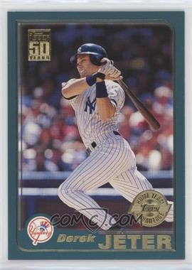 2001 Topps - [Base] - Home Team Advantage #100 - Derek Jeter