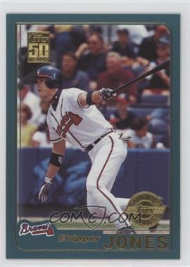 2001 Topps - [Base] - Home Team Advantage #2 - Chipper Jones