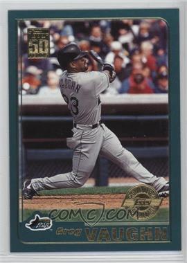 2001 Topps - [Base] - Home Team Advantage #235 - Greg Vaughn