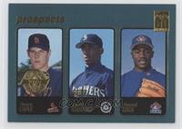 Prospects - Chance Caple, Rafael Soriano, Pasqual Coco [EX to NM]