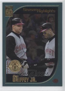 2001 Topps - [Base] - Home Team Advantage #389 - Season Highlights - Ken Griffey Jr.