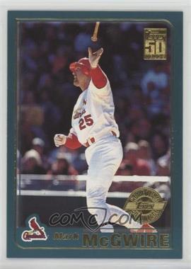 2001 Topps - [Base] - Home Team Advantage #50 - Mark McGwire