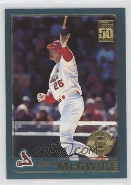 2001 Topps - [Base] - Home Team Advantage #50 - Mark McGwire