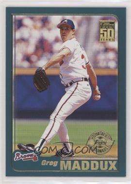 2001 Topps - [Base] - Home Team Advantage #660 - Greg Maddux