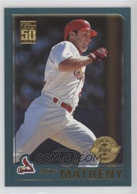 2001 Topps - [Base] - Home Team Advantage #74 - Michael Matheny