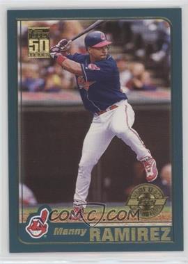 2001 Topps - [Base] - Home Team Advantage #90 - Manny Ramirez