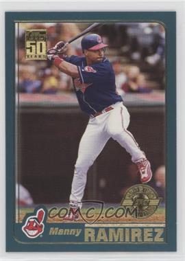 2001 Topps - [Base] - Home Team Advantage #90 - Manny Ramirez