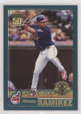 2001 Topps - [Base] - Home Team Advantage #90 - Manny Ramirez