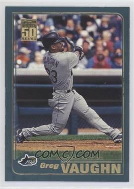 2001 Topps - [Base] - Limited Edition #235 - Greg Vaughn [EX to NM]