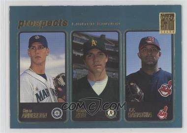 2001 Topps - [Base] - Limited Edition #363 - Prospects - Ryan Anderson, Barry Zito, C.C. Sabathia [Noted]