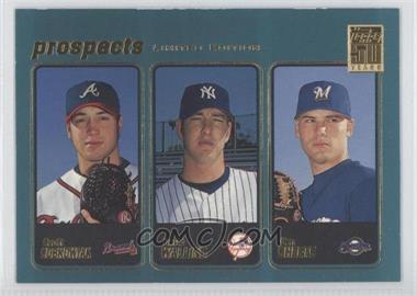 2001 Topps - [Base] - Limited Edition #364 - Prospects - Scott Sobkowiak, David Walling, Ben Sheets