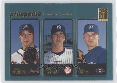 2001 Topps - [Base] - Limited Edition #364 - Prospects - Scott Sobkowiak, David Walling, Ben Sheets