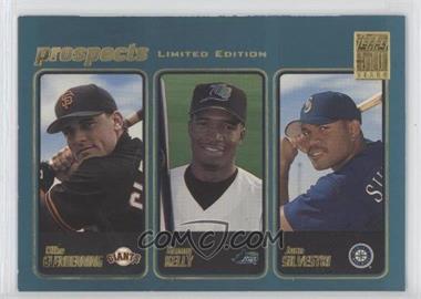 2001 Topps - [Base] - Limited Edition #368 - Prospects - Mike Glendenning, Kenny Kelly, Juan Silvestre
