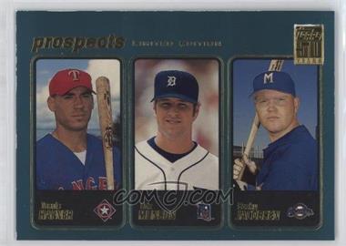 2001 Topps - [Base] - Limited Edition #371 - Prospects - Travis Hafner, Eric Munson, Bucky Jacobsen