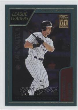 2001 Topps - [Base] - Limited Edition #393 - League Leaders - Todd Helton, Edgar Martinez