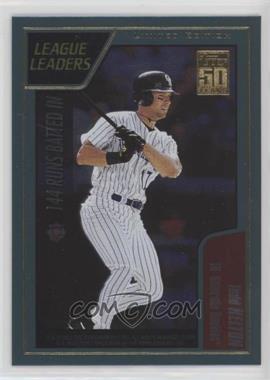 2001 Topps - [Base] - Limited Edition #393 - League Leaders - Todd Helton, Edgar Martinez