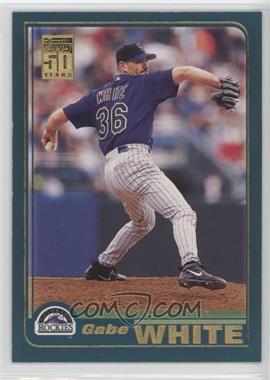 2001 Topps - [Base] - Limited Edition #681 - Gabe White