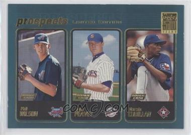 2001 Topps - [Base] - Limited Edition #728 - Prospects - Phil Wilson, Jake Peavy, Darwin Cubillan [EX to NM]