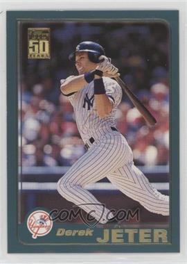 2001 Topps - [Base] #100 - Derek Jeter [EX to NM]