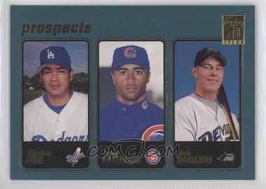 2001 Topps - [Base] #362 - Prospects - Chin-Feng Chen, Corey Patterson, Josh Hamilton