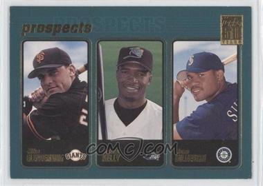 2001 Topps - [Base] #368 - Prospects - Mike Glendenning, Kenny Kelly, Juan Silvestre