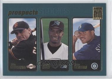 2001 Topps - [Base] #368 - Prospects - Mike Glendenning, Kenny Kelly, Juan Silvestre