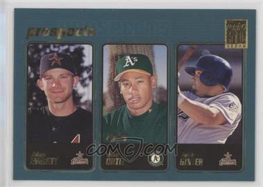 2001 Topps - [Base] #374 - Prospects - Adam Everett, Jose Ortiz, Keith Ginter