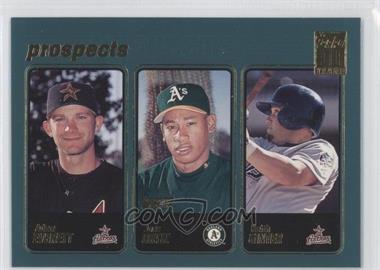 2001 Topps - [Base] #374 - Prospects - Adam Everett, Jose Ortiz, Keith Ginter