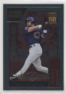 2001 Topps - [Base] #392 - League Leaders - Sammy Sosa, Troy Glaus