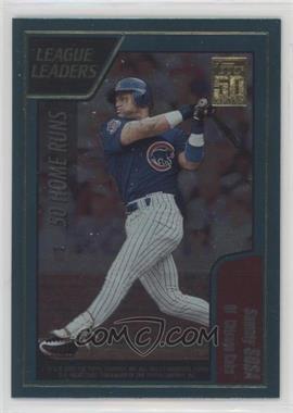 2001 Topps - [Base] #392 - League Leaders - Sammy Sosa, Troy Glaus