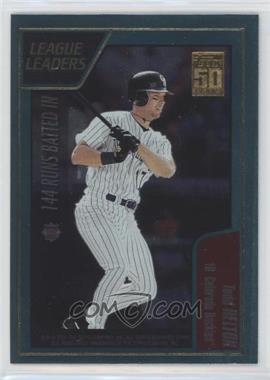 2001 Topps - [Base] #393 - League Leaders - Todd Helton, Edgar Martinez