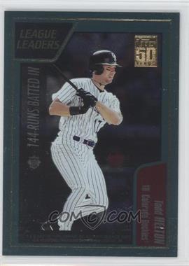 2001 Topps - [Base] #393 - League Leaders - Todd Helton, Edgar Martinez